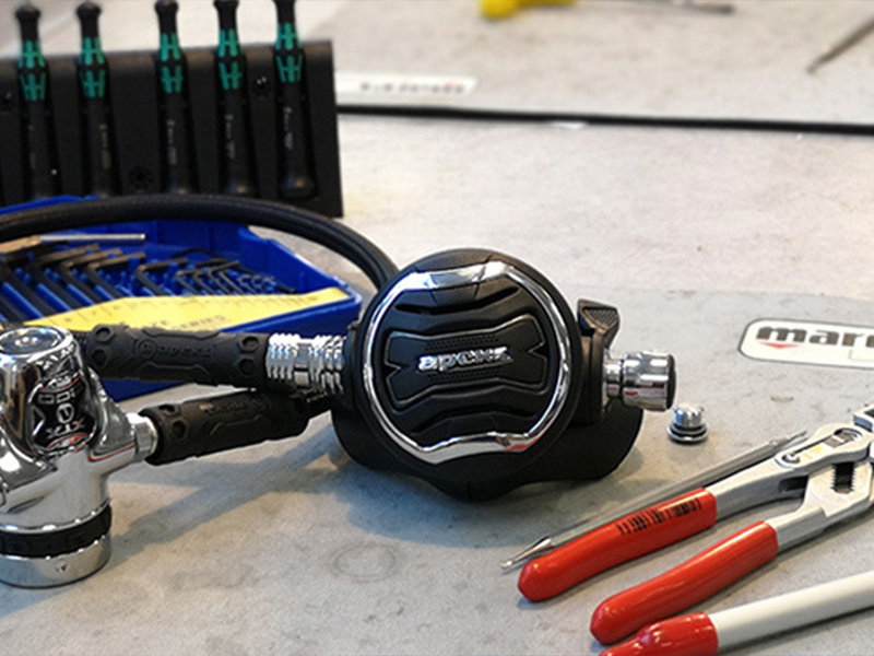 Revisionen und Service für Tauchausrüstung in Berlin