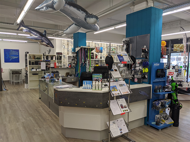 Tauchshop Hamburg mit Showroom und Service