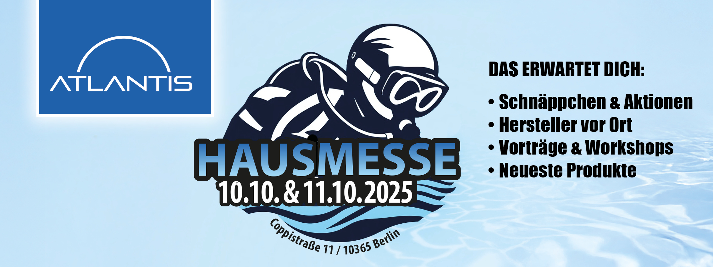 Hausmesse Atlantis Berlin