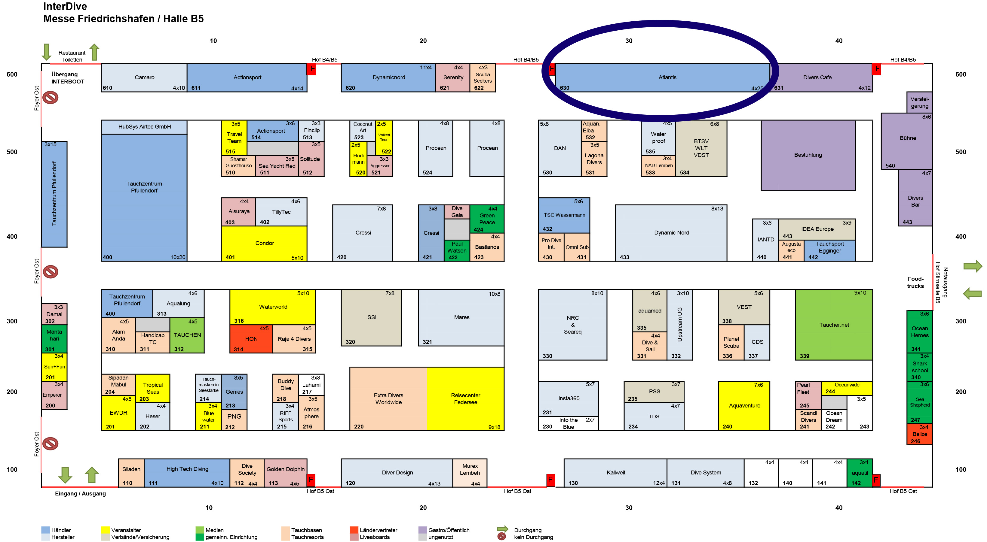Atlantis Berlin in Halle B5 / Stand 630 auf der Interdive 2025 in Friedrichshafen
